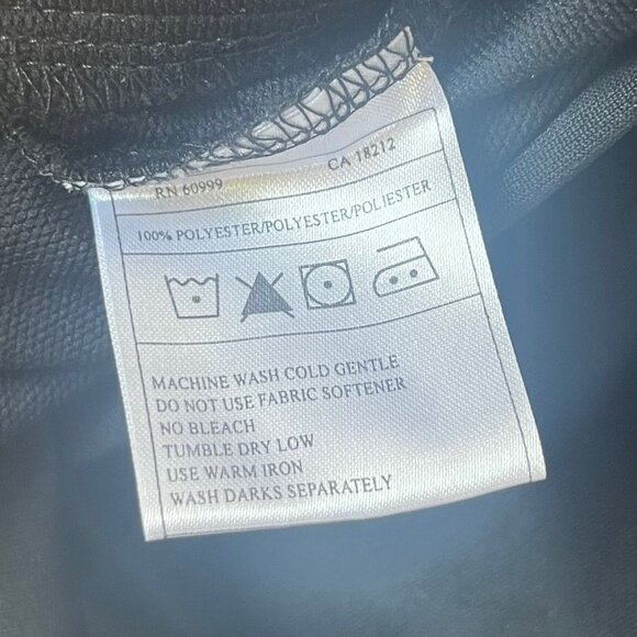 Antigua Performance Golf Club Pullover Shirt 1/4 Zip Black Size Large - Picture 9 of 10